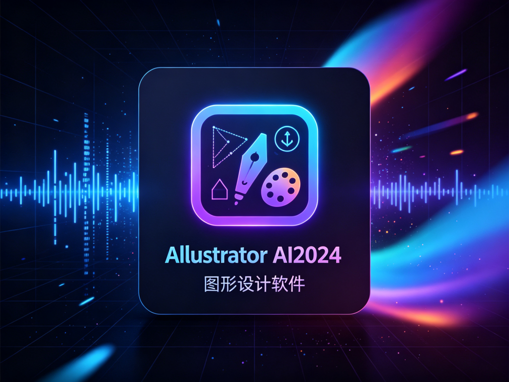 Illustrator AI2024软件详细安装教程+官方中文正版安装包（永久使用）-5678软件
